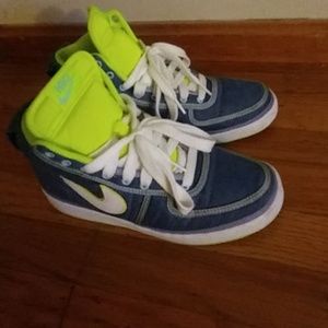 Men Nike hightop Air Force (Denim)